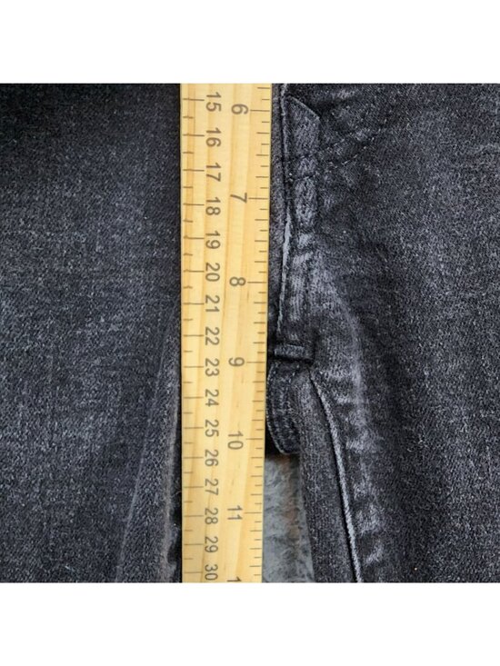 American Eagle Outfitters Jeans Mens 28x30 Black Denim Athletic Skinny - Picture 6 of 14